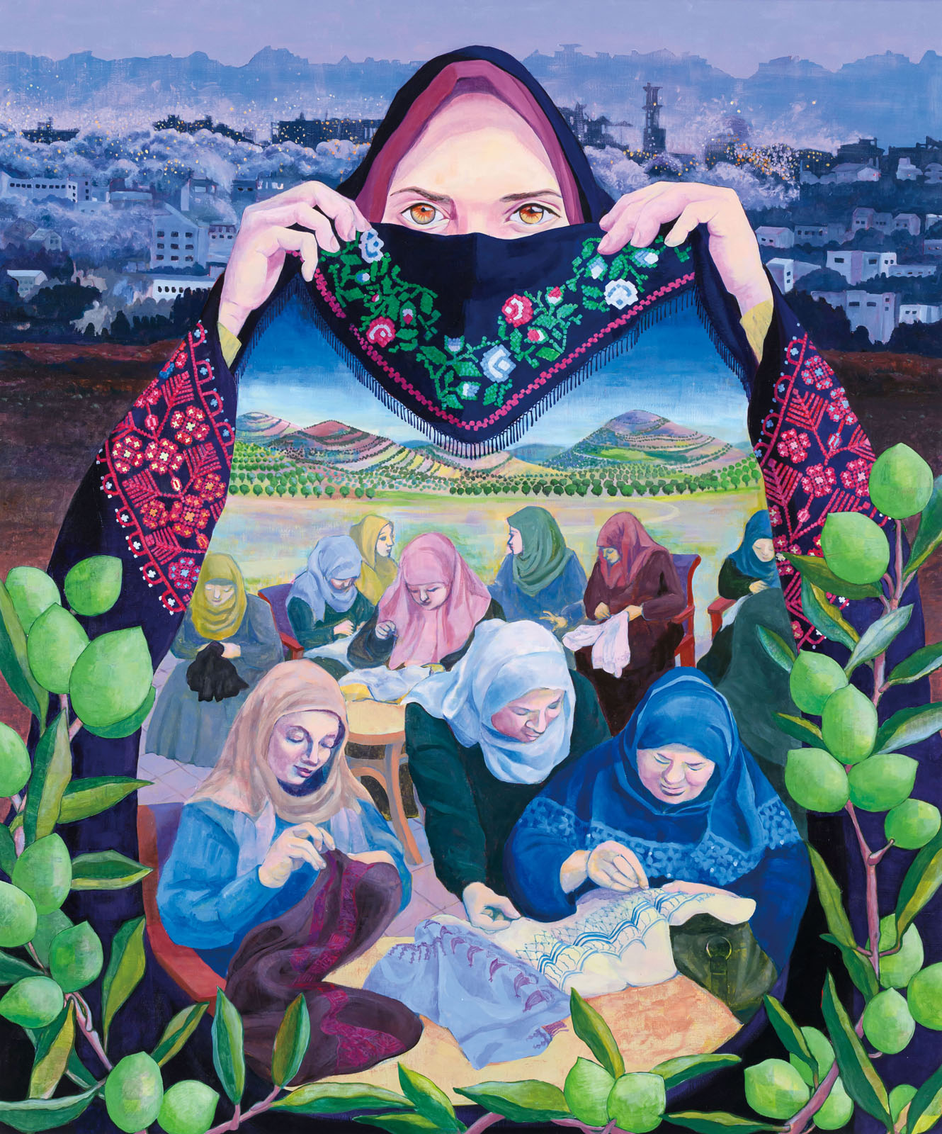 T14 日田文化連絡会会長 油絵 伊藤照正 1990年 額装品 大分県美術会 T14 日田文化連絡会会長 油絵 伊藤照正 1990年 額装品 大分県美術