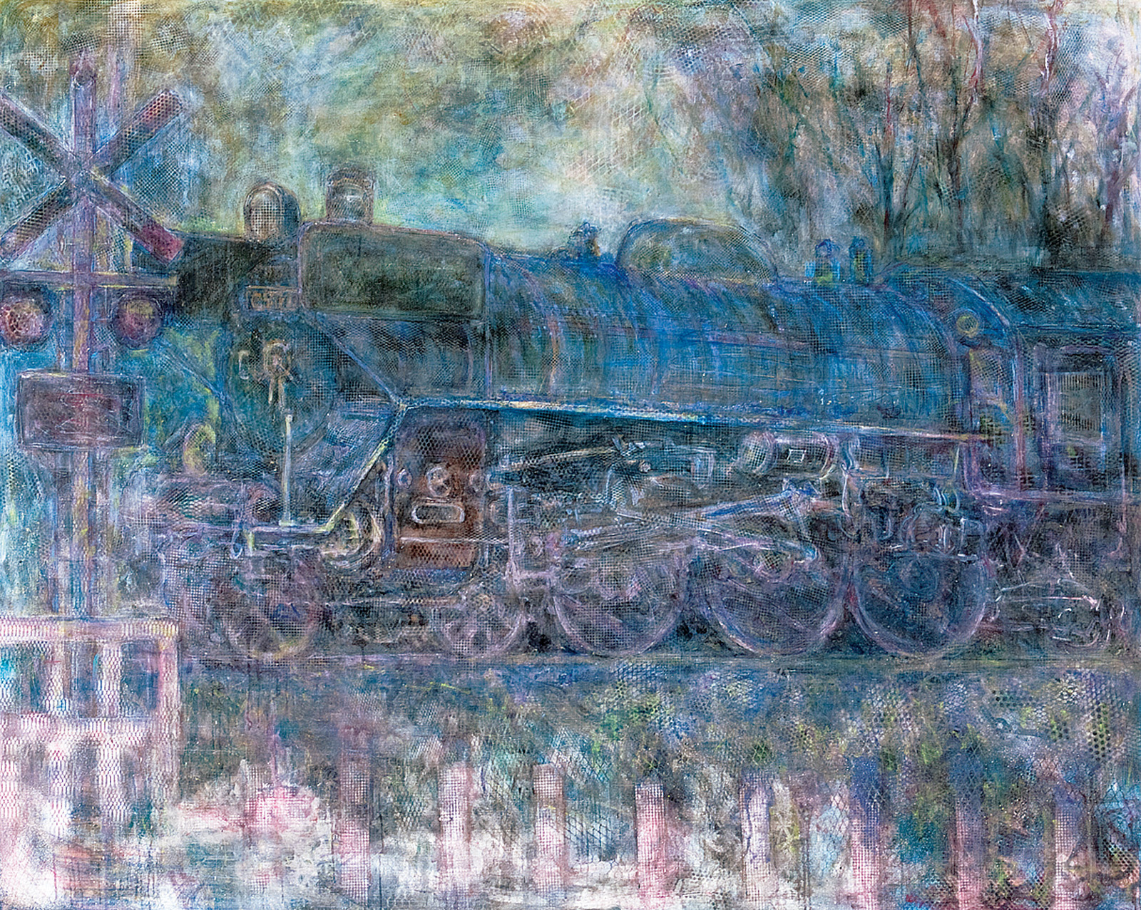 山崎功 蒸気機関車 | 太平洋美術会