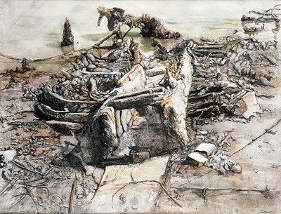 【真作】絵画　布施悌次郎　油彩4号　バラ　太平洋美術会元会長作品　X28 第106回 太平洋展 受賞者 | 太平洋美術会