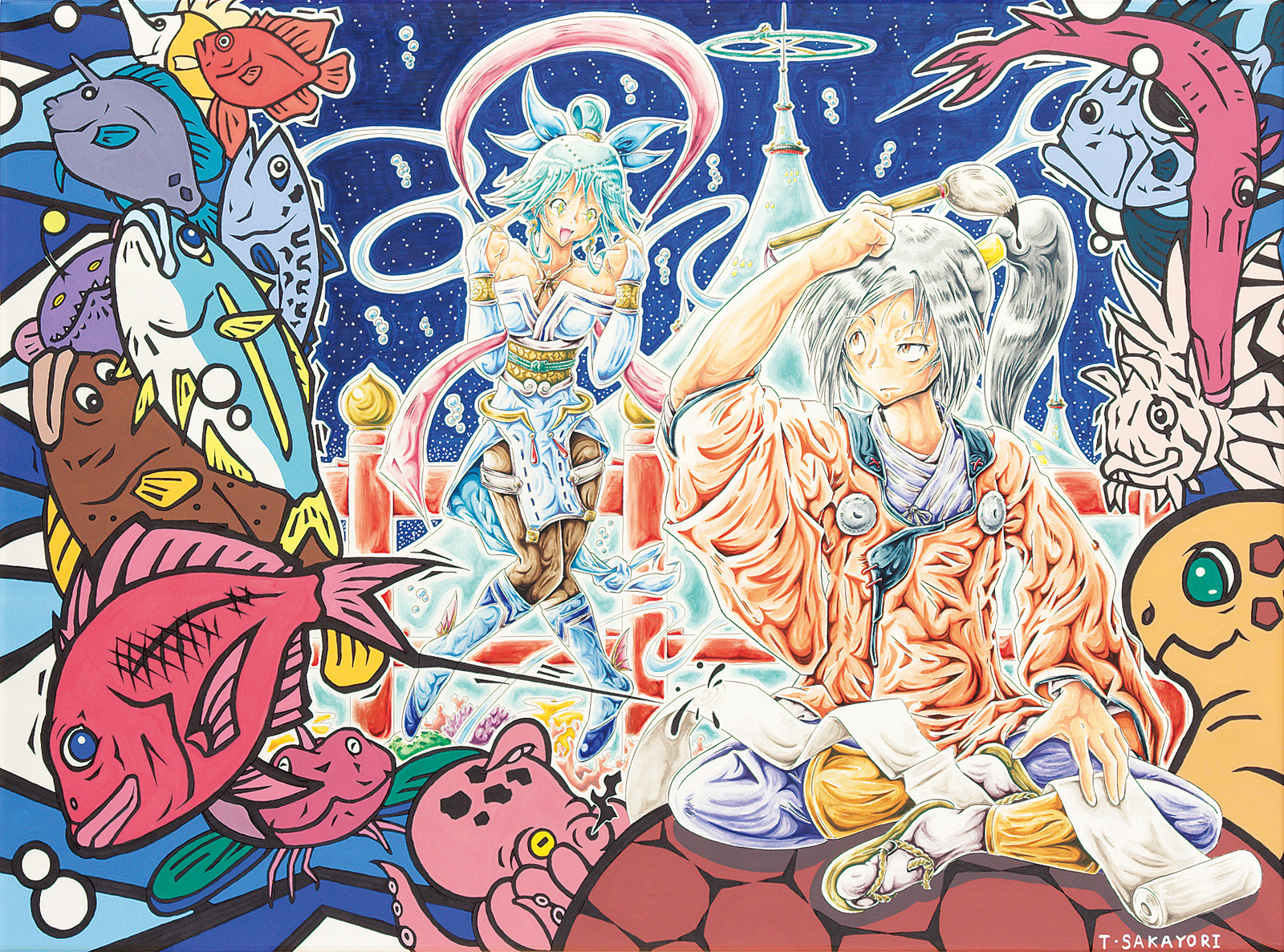 坂寄貴士 絵にも描けない美しさ？ | 太平洋美術会