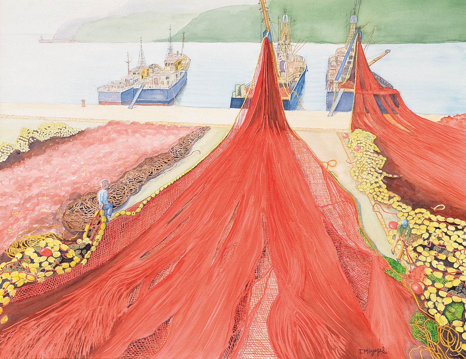 宮崎毅 大漁を祈って | 太平洋美術会