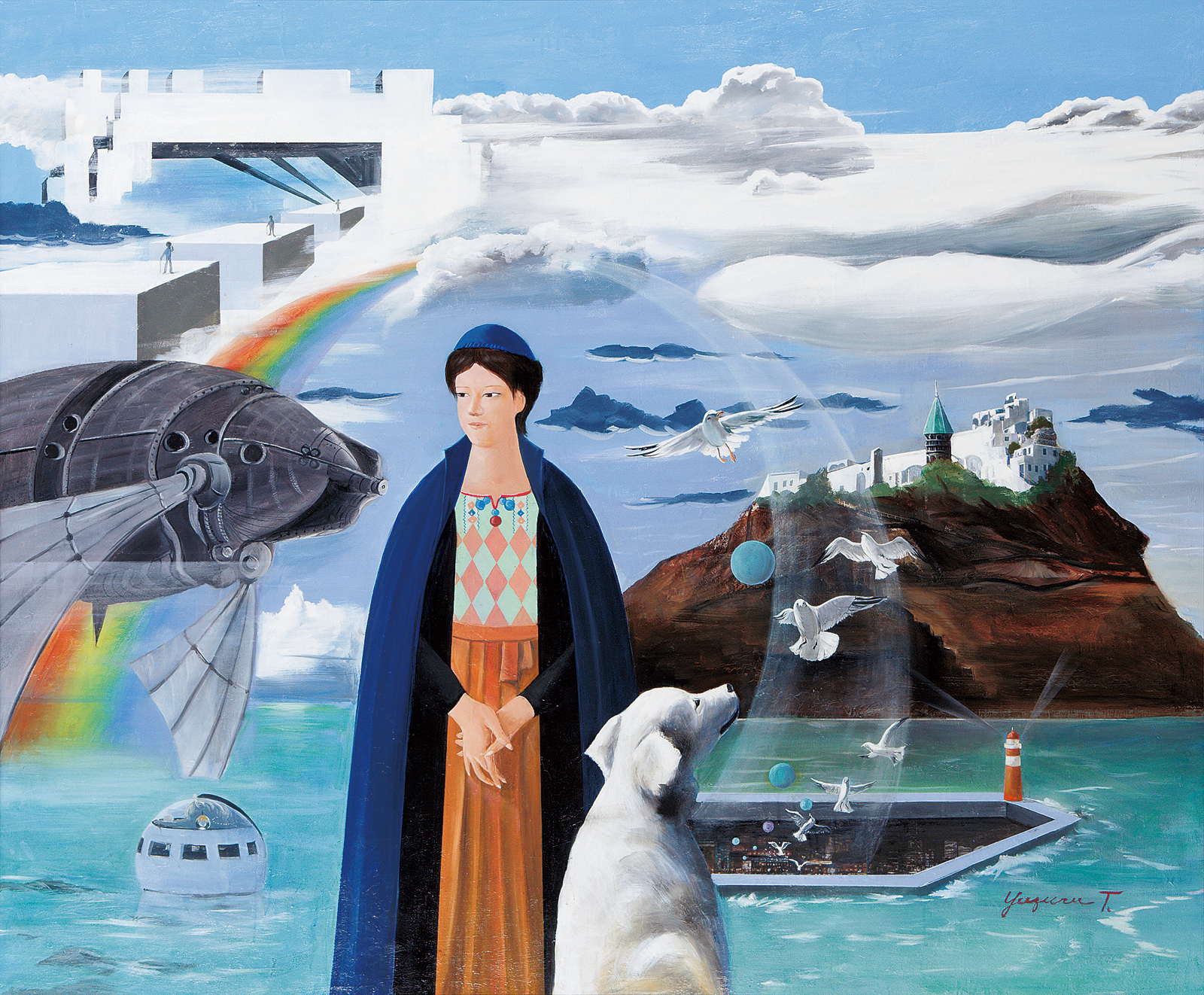 ・作者名：松田譲・画題：人物・技法：リトグラフ限定（98／100） 作者名：松田譲・画題：人物・技法：リトグラフ限定（98／100）