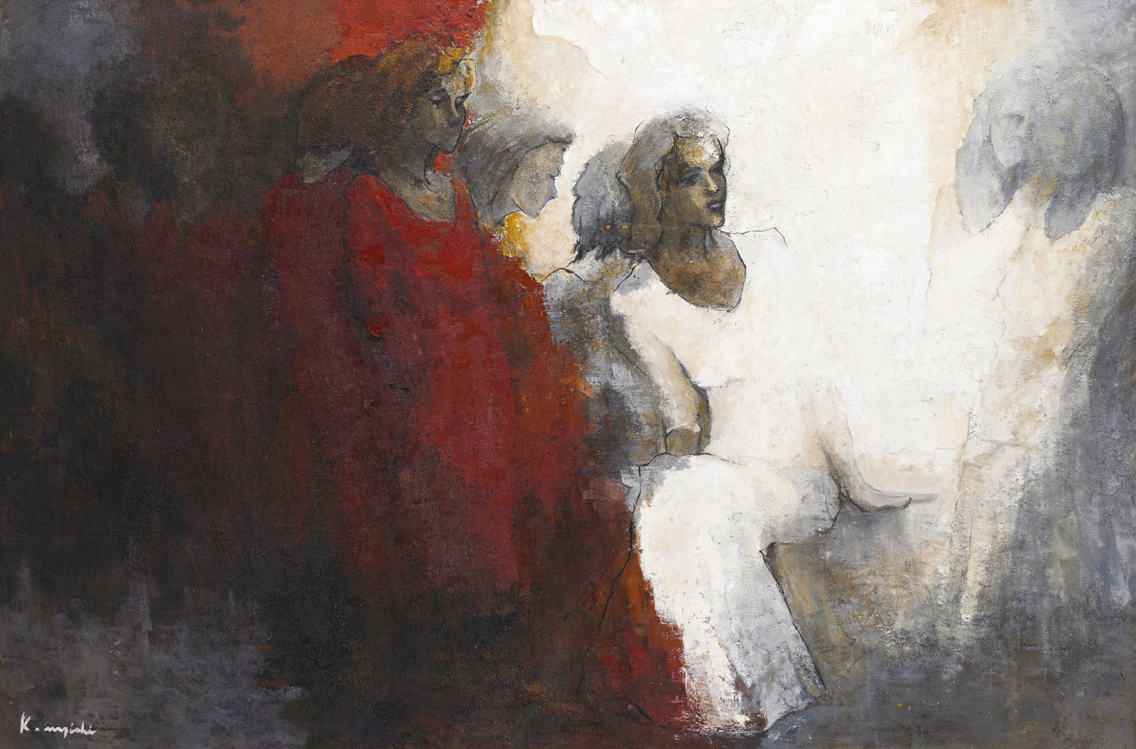 大澤喜一 古い教会 巴里 絵画 油絵 大澤喜一 古い教会 巴里 絵画 油絵