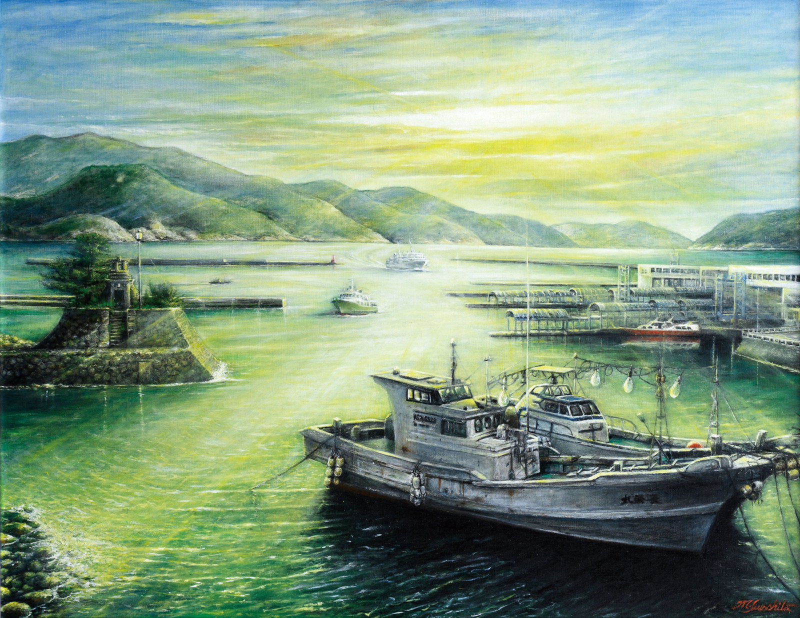洋画家 岩下幸路 筆 植物画 日本美術家連盟会員 一線美術会委員 岩下光幸 作品 | 太平洋美術会