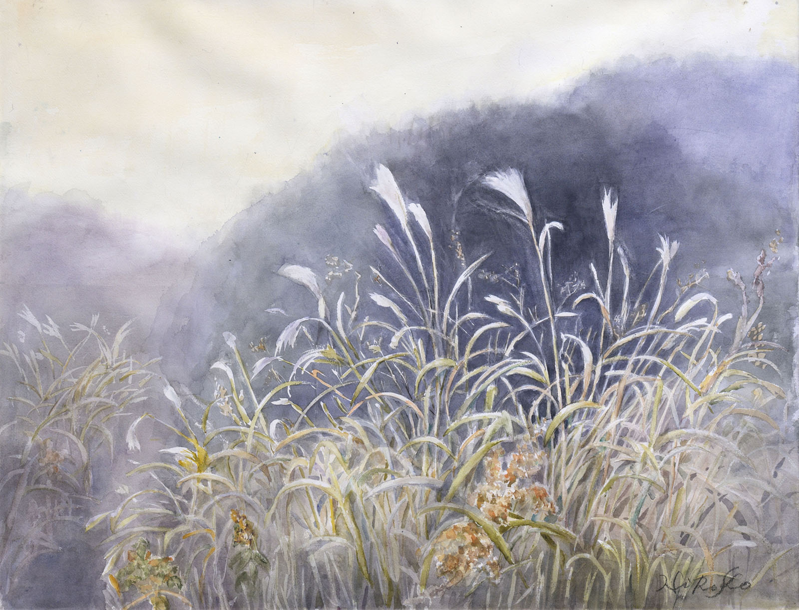 吉田博子、【春の音】、希少画集画より、状態良好、新品高級額装付 吉田博子、【春の音】、希少画集画より、状態良好、新品高級額装