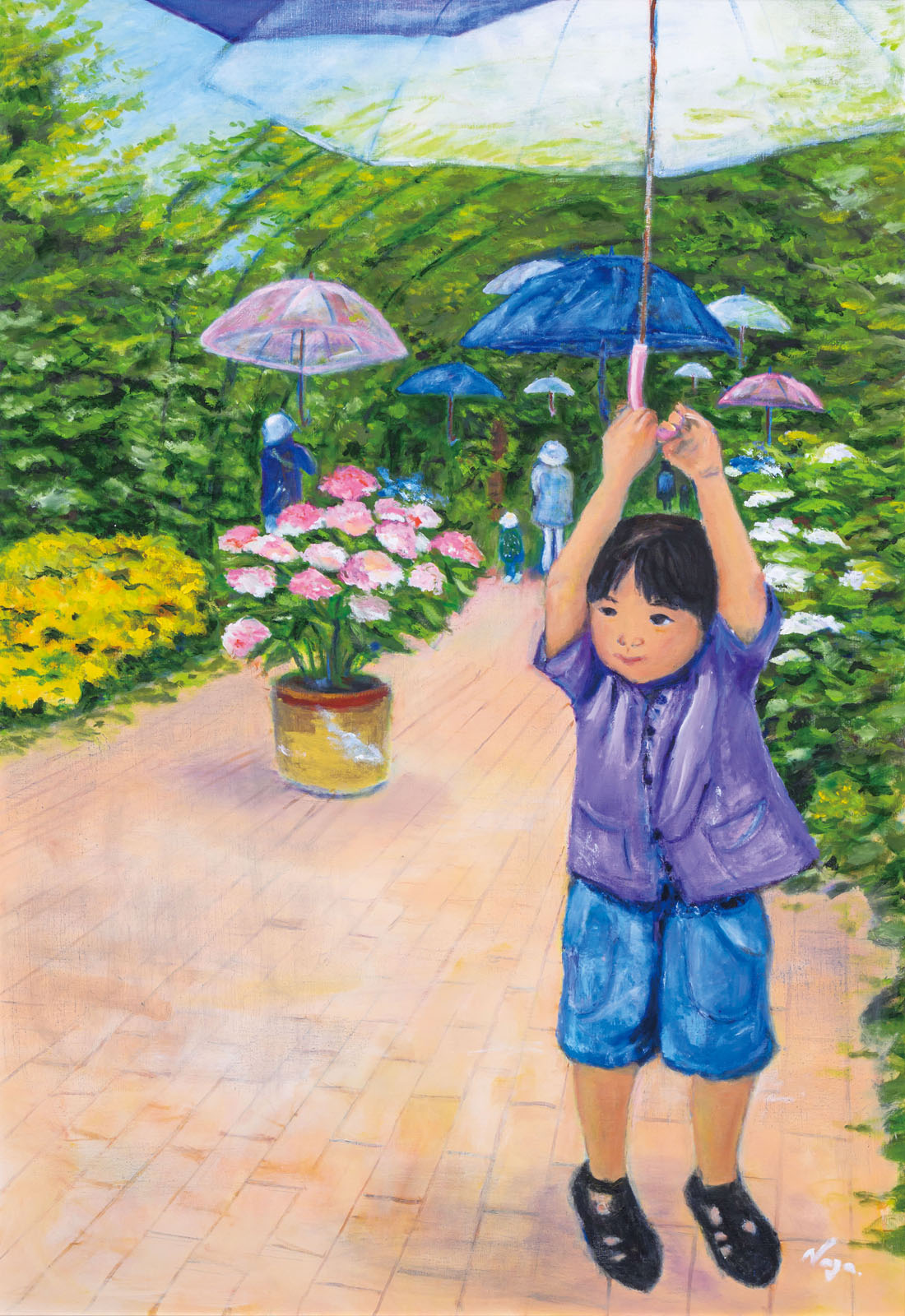 長岡晴子 作品 | 太平洋美術会