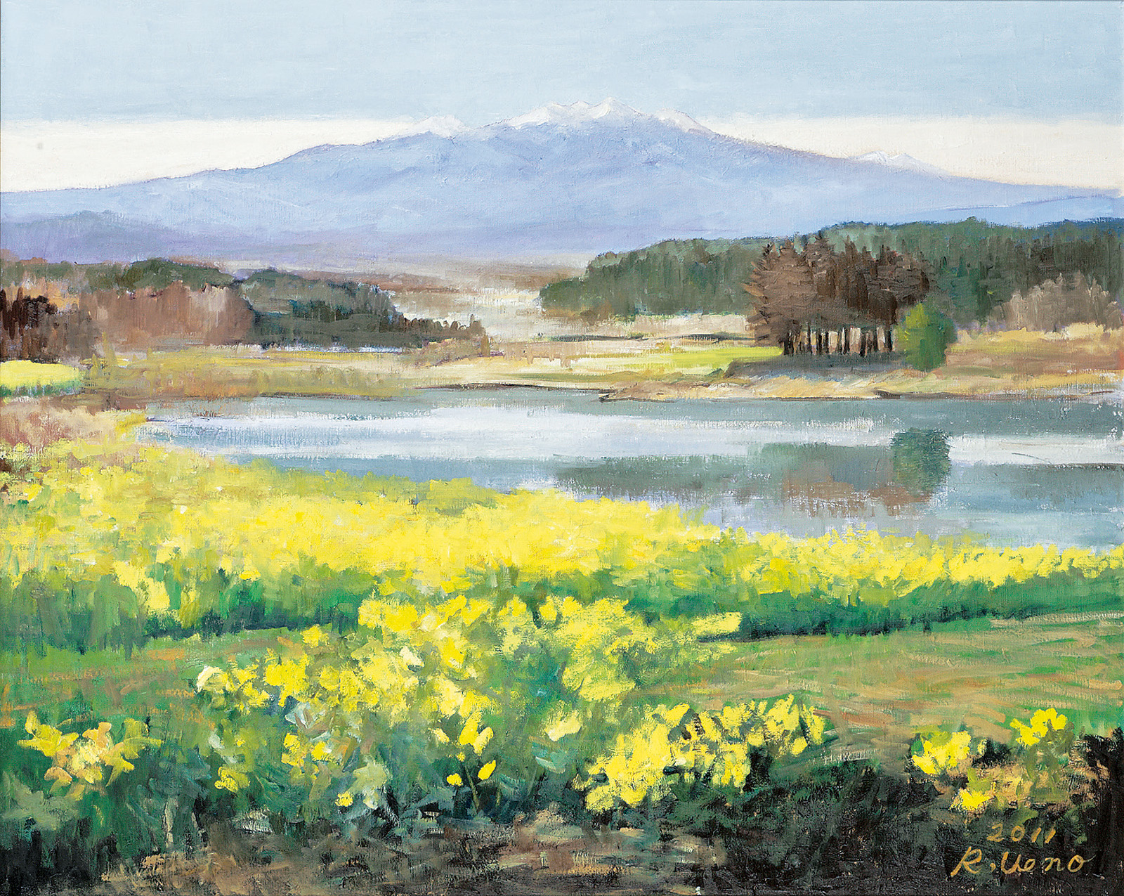 上野良子 春 太平洋美術会