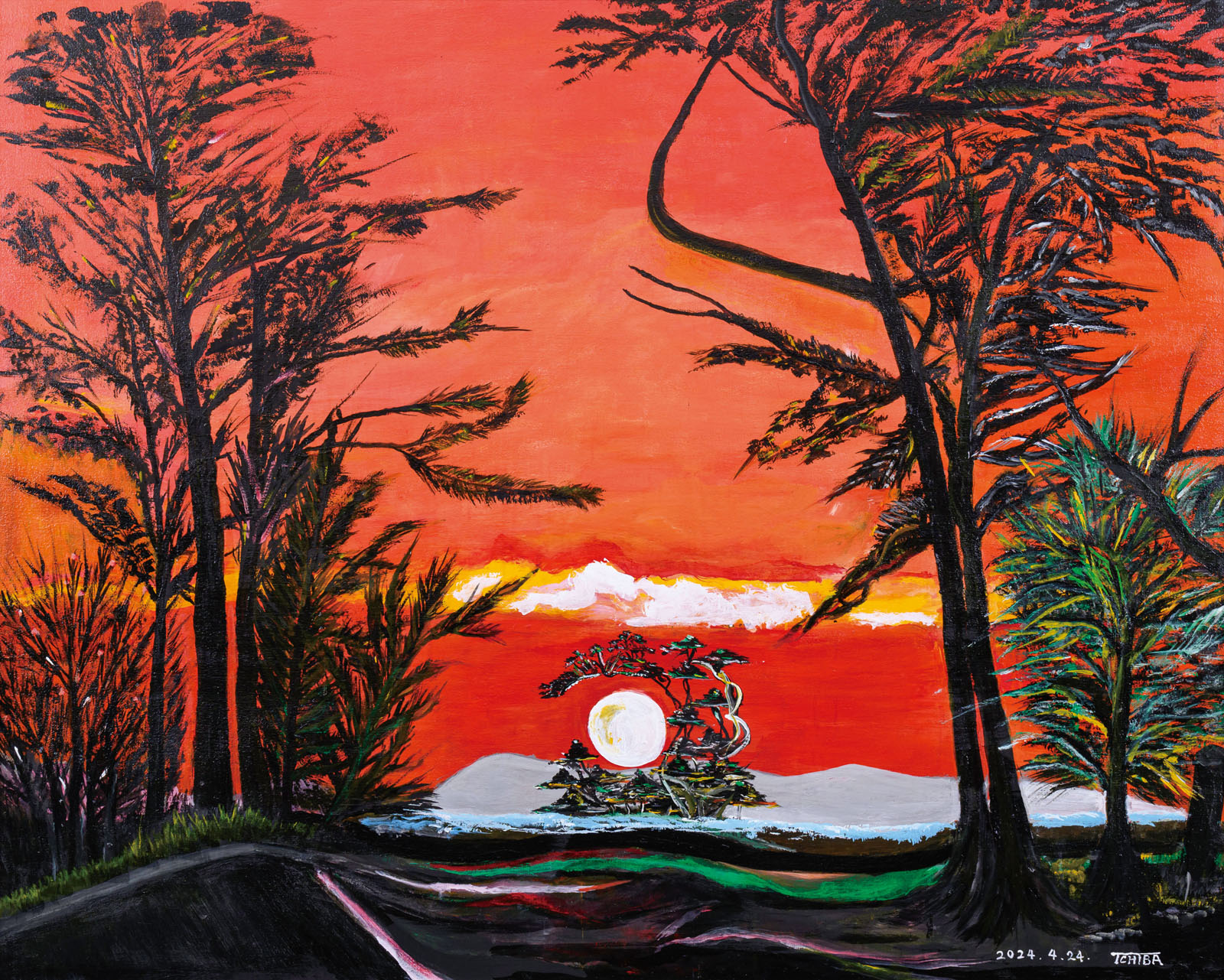 千葉勝　素描　風景 額355×35絵16×15CM イタリア在住洋画家 千葉勝 素描 風景 額355×35絵16×15CM イタリア在住洋画家 - メルカリ