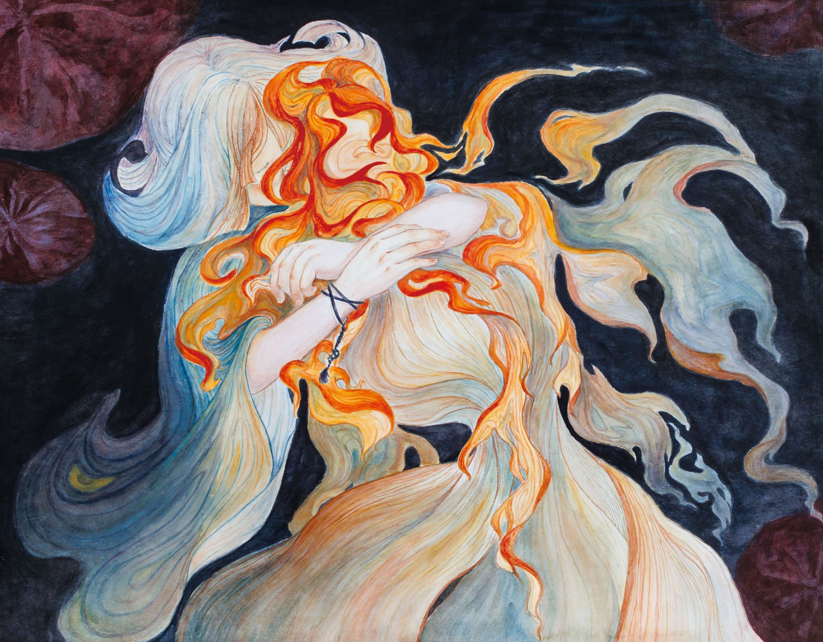 徐夢営 光と影の中を泳ぐ金魚 | 太平洋美術会