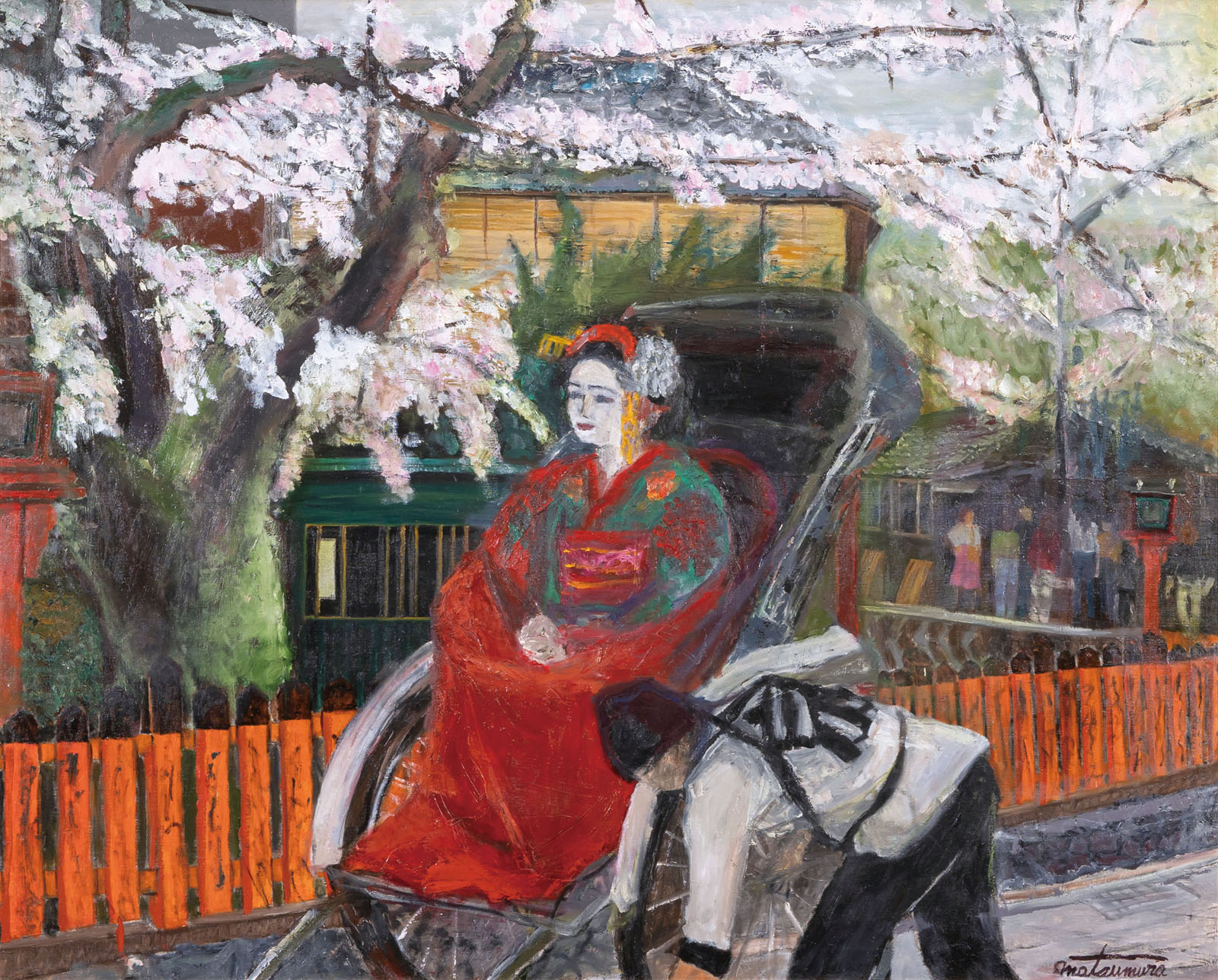 松村善弘 片想いの京桜 | 太平洋美術会