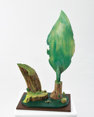 藤田 不美夫 新緑の岸辺A 藤田不美夫 新緑の岸辺A 木版画 1994年 13/200