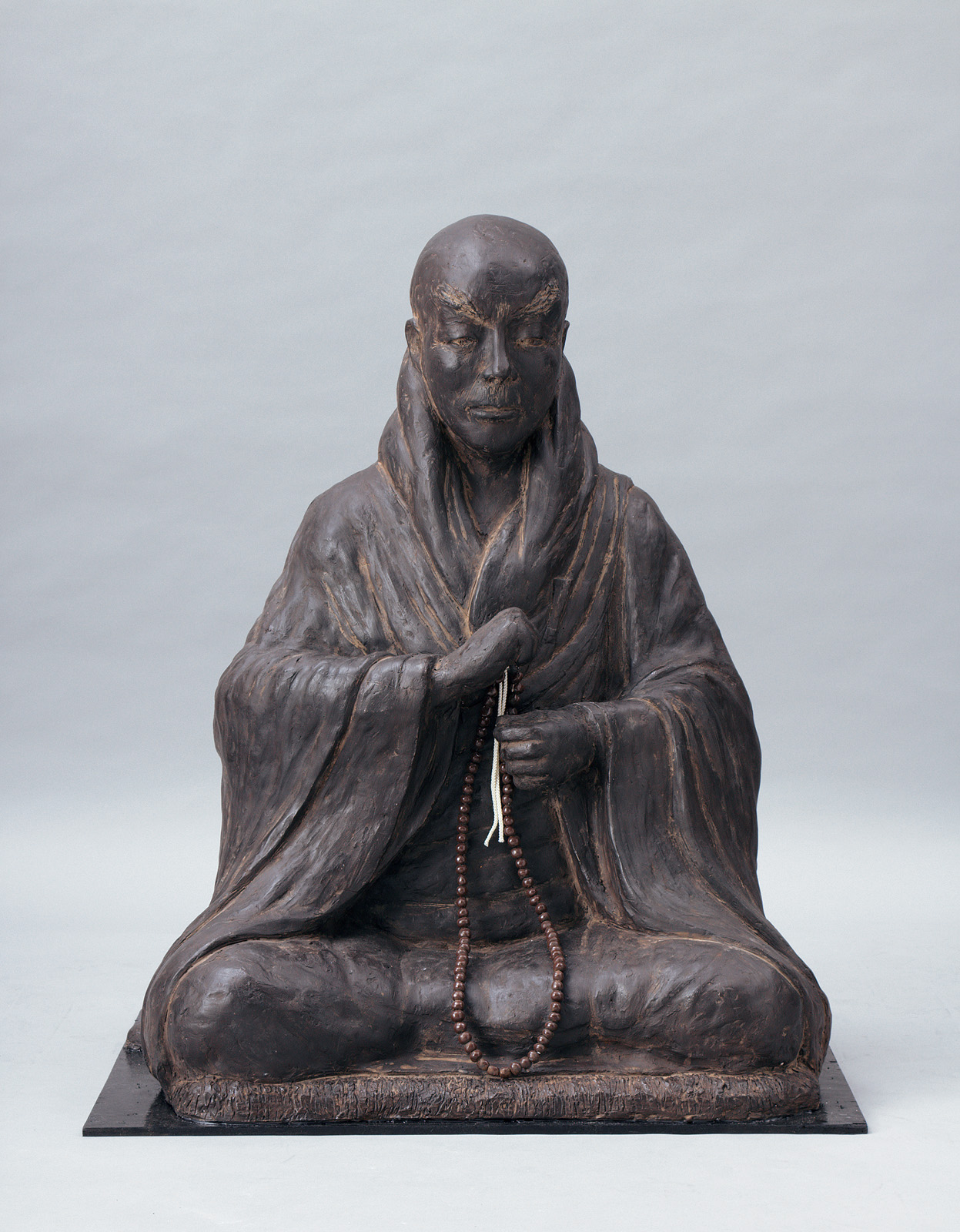 森口茂 親鸞（熊皮御影） | 太平洋美術会