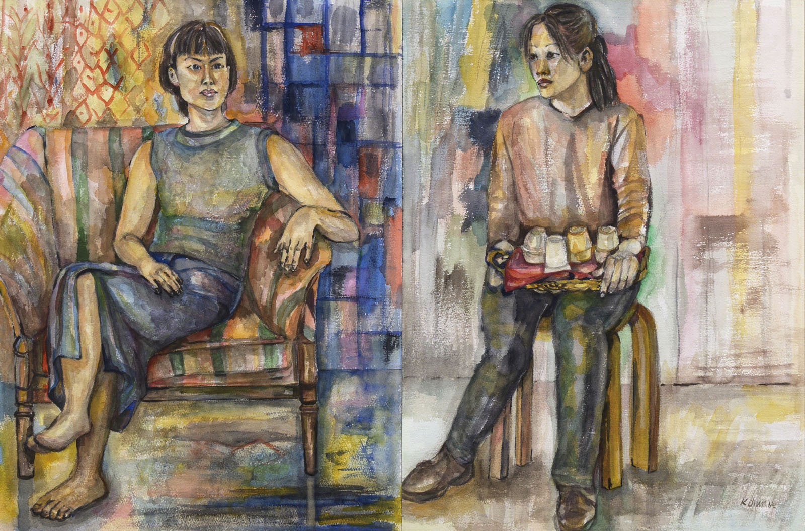 大岩根恵子 作品 | 太平洋美術会