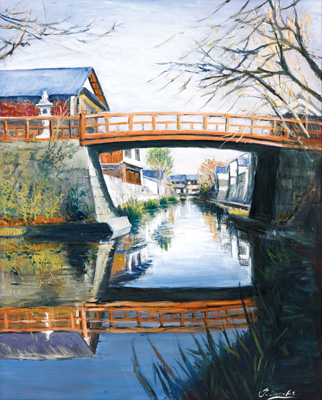 佐田昌治　【少女】肉筆画　パステル画 佐田昌治 【少女】肉筆画 パステル画