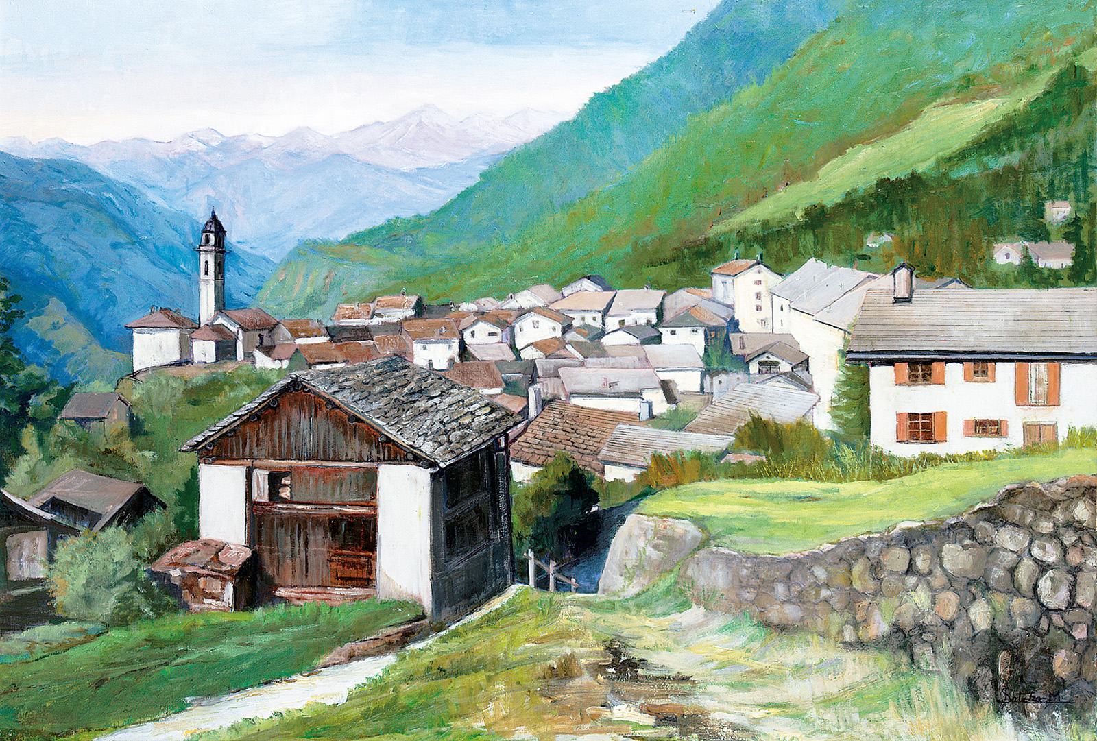 松本里子 爽やかな風 | 太平洋美術会