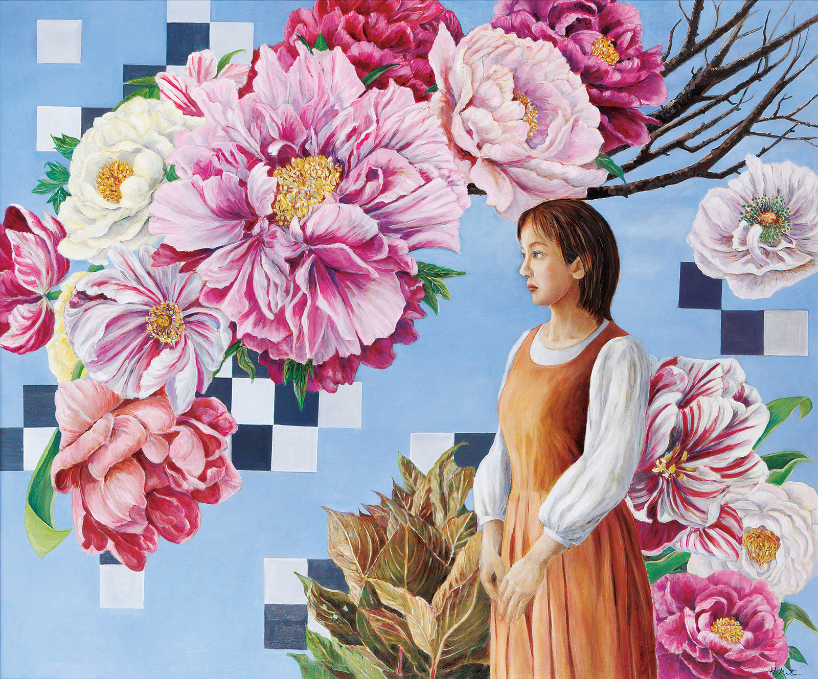 加藤ひろみ 花満つる | 太平洋美術会