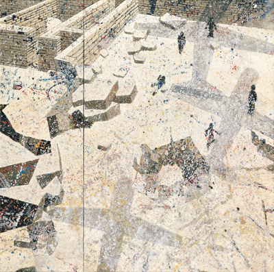 鈴木貞夫画　「西倉の辺境」（平成6年12月15日） 鈴木貞夫画 「西倉の辺境」（平成6年12月15日） 鈴木貞一と