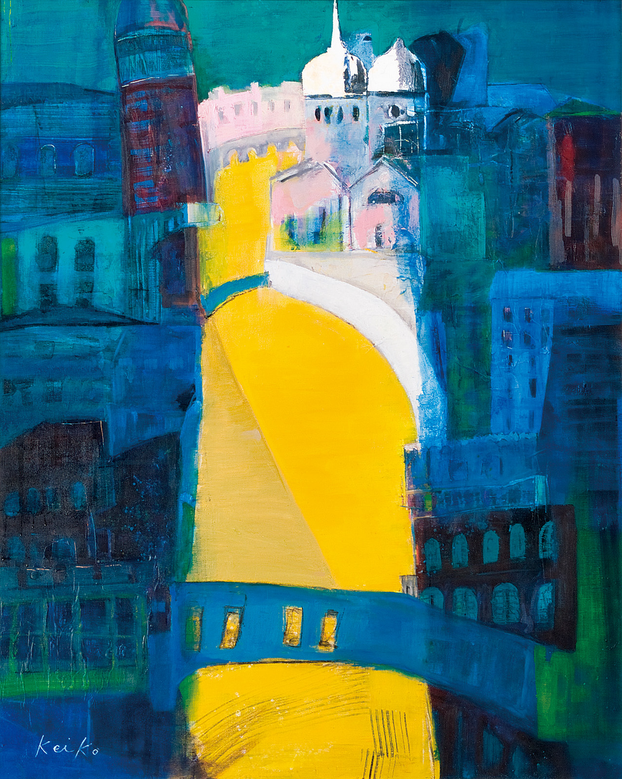 野村敬子 ヴェニスの旅情 | 太平洋美術会