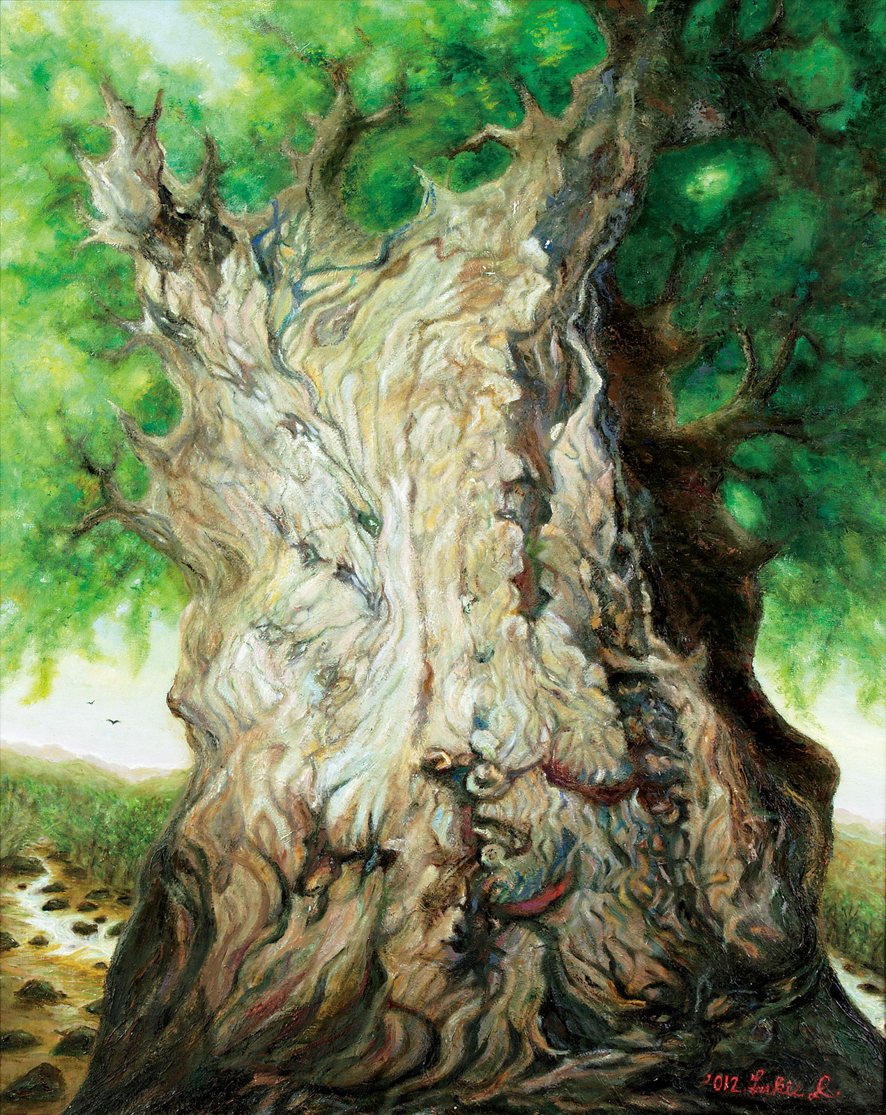 石田有暉江 老樹の精ーⅠ | 太平洋美術会